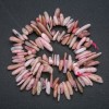 String of natural opal, chip 'needle' shape, diameter 18x6 mm, length 41 cm +