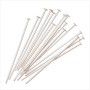 Pin finding, 40mm length, nail head, light metal, 0.25 kg
