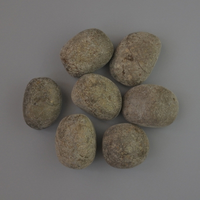 Сувенірний натуральний камінь Пірит галтівка, діаметр 21х17мм (+-) фасовка 100гр