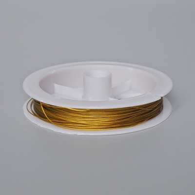 Струна бронзовий колір бобіна 50 м (+ -),, діаметр 0,45мм