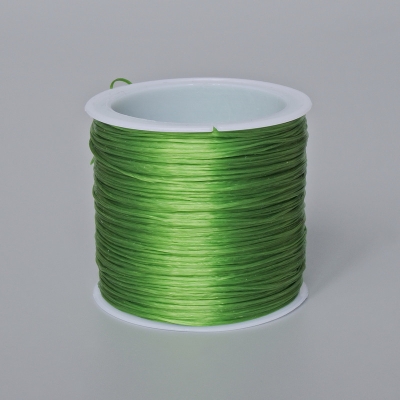 Фурнитура резинка для рукоділля бобіна Зелений, довжина 30м+-