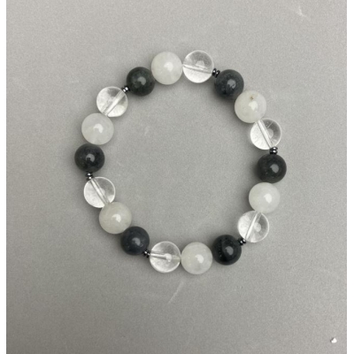 Браслет Асорті гладка кулька, діаметр 10мм+-, довжина 18мм+- стрейч