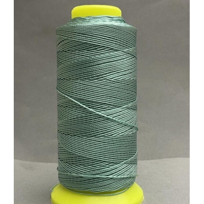 Нитка бобіна колір зелений сітло- оливковий, діаметр 0. 9 мм капронова для рукоділля 300м