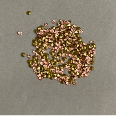 Стрази камінчики колір рожевий, діаметр 2, 5(+-)мм уп. /4гр(+-)