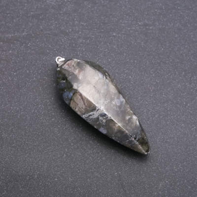Кулон з натурального каменю Ліберит 50х20мм(+-)