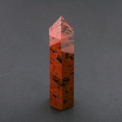 Кристал багатогранник "олівець" сувенір натуральний камінь Обсидіан асорті (ціна за 100 грам)