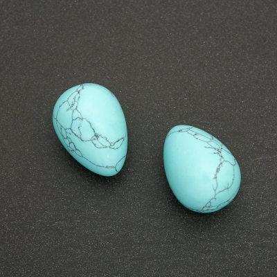 Сувенірне Яйце камінь Бірюза (+-)30х20мм