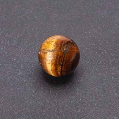Сувенірна куля з натурального каменю Тигрове око, діаметр 20мм+-