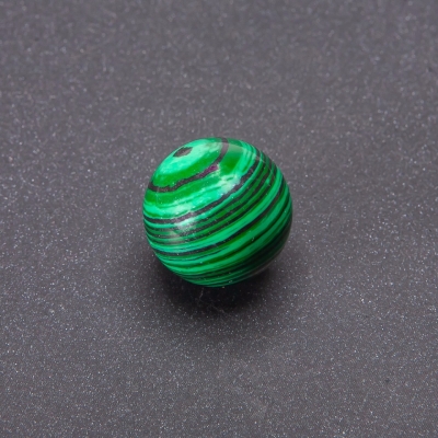 Сувенірна куля з натурального каменю Малахіт (прес), діаметр 20мм+-