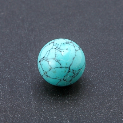 Сувенірна куля камінь Бірюза (прес), діаметр 20мм+-
