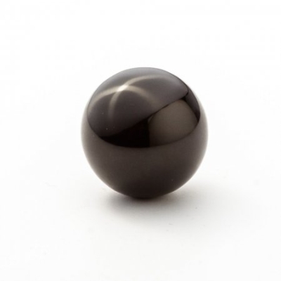 Куля сувенір з натурального каменю Чорний агат (маленький) (ціна за 100г) від 260грам