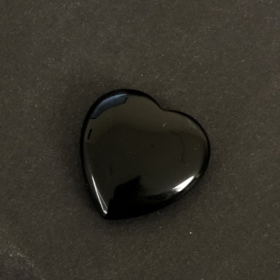 Сувенірний камінь Серце з натурального Агату, діаметр 25х25х7мм+-