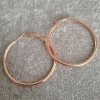 Сережки Xuping кільця Позолота 18К, товщина 2,1мм + -, діаметр 31мм + -