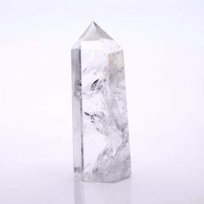Кристал багатогранник "олівець" сувенір натуральний камінь Кришталь гірський висота - від 7см вага від 90грам (Ціна за 100 грам)