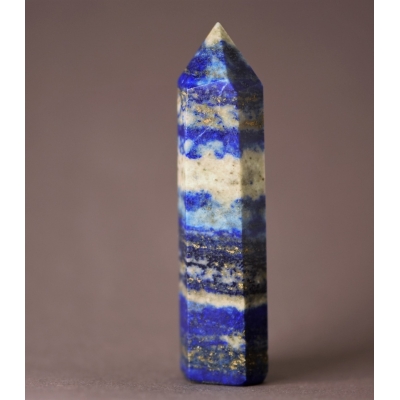 (за 100 г.) Кристал багатогранник "олівець" сувенір натуральний камінь Лазурит асорті (ціна за 100 грам)