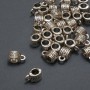 Bail Bezel Bail 5x5mm hole Ø3.8mm, packaging 20g ±, 29 pcs ±