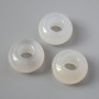 Pandora Bead Smoked Agate Natural Stone, 14x7 mm diameter, 5.6 mm Hole Diameter