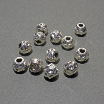 Bead Finding Inlay, diameter 9x7, 5mm±, inner diameter ~3mm, packaging 12 pcs± 20 g
