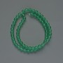 Necklaces Beads Jade (synthetic) smooth sphere, diameter 6mm±, length 38cm ± on thread
