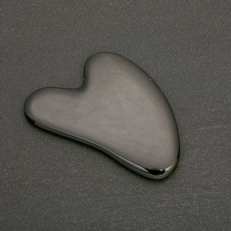 Gua Sha Massage Scraper from Natural Agate Stone 5.5×8 cm