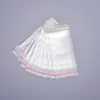 Self-Adhesive Packaging Bag 7.5x18cm, 100pcs/pack