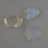 Pendant of Unpolished Moonstone, 30×21 to 38×32 mm, Assorted