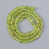 Chrysoprase Beads natural stone faceted, diameter 5×6mm ±, thread length 41cm ±