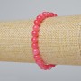 Bracelet Tourmaline (standalone) smooth bead, diameter 6mm+-, length 18cm+- (stretch)