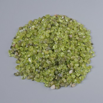 Chrysoprase Stone Chip Without Hole, Natural Stone, 4mm± diameter, packaged 100 g