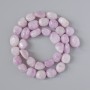 Kunzite Beads natural Kunzite gemstone faceted, diameter 10x12mm±, thread length 40cm±