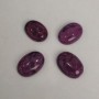 Cabochon Stone Malachite Red (synthetic) 25x18mm
