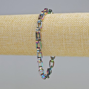 Xuping Bracelet with Rhodium Plating “Gasoline” 18K, thickness 6mm+, length 22cm+