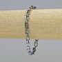 Xuping Bracelet with Rhodium Plating “Gasoline” 18K, thickness 6mm+, length 22cm+