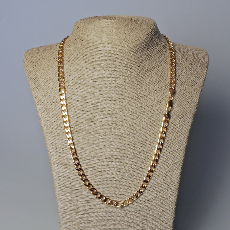Xuping Necklace Gold Plating 18K, thickness 6.5mm±, length 59cm±