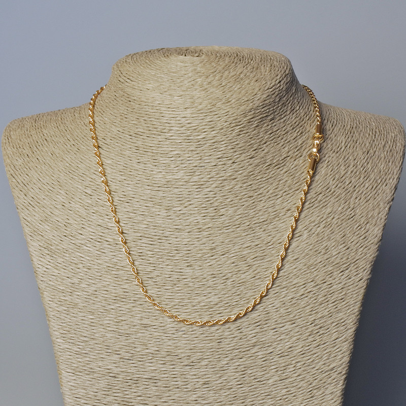 Xuping Chain Gold Plating 18K, thickness 2.5mm, length 45cm
