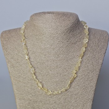 Cat’s Eye Citrine Quartz Natural Stone Faceted Beads, 6x9mm, length 45-50cm
