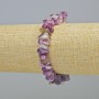Phosphosiderite Bracelet natural stone chip, diameter 11×3mm± (stretch), length 18cm+