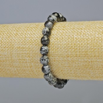 Bracelet Snow Obsidian 