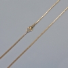 Chain Xuping 18K Gold Plating, 1mm thick, 60 cm length