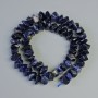 Sodalite Beads Natural Stone Faceted Rondelle, diameter 10.5×6.5 mm, length 38 cm on thread