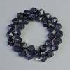 Night of Cairo Aventurine Beads on Thread, Synthetic, Multifaceted, diameter 10×11 mm ±, length 36 cm ±