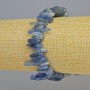 Natural Kyanite Needle Chip Bracelet, Approx. 18x3 mm, 18+ cm Stretch