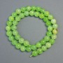 Onyx Beads natural stone smooth sphere, diameter 8.5 mm ±, length 38 cm ± on thread