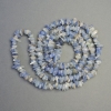 Kyanite Beads on Thread Natural Stone Chip, diameter 6×2mm±, length 80cm±