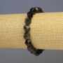 Bracelet of Sun Stone (Sunstone) natural gemstone multi-faceted, diameter 8x8mm±, length 18cm±, stretch