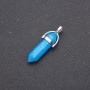 Aquamarine Pendant Hexagon 4 cm
