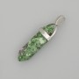 Zoisite Pendant Hexagonal 40mm+