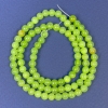 Onyx Beads Smooth Round 4–5 mm, 40 cm Length on Thread