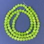Onyx Beads Smooth Round 4–5 mm, 40 cm Length on Thread