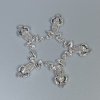 Pendant Frog color: silver, size 20×13×3 mm ±, hole diameter 1.5 mm ±, packaging 20 g (~18 pcs)